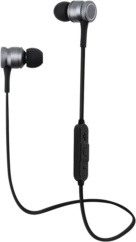 Yigenet Wireless Headphones V4.1 Bluetooth Headset Hifi Stereo Magnetic Earphones Sweatproof In-Ear Earbuds with Built-In Mic for Sports