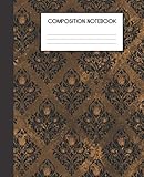 Composition Notebook: Gothic Vampire Spells Pattern College Ruled Notebook Lined School Journal