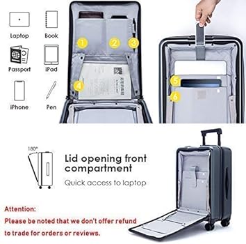 90fun passport suitcase