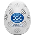 TENGA Egg Spherem Dark Blue, Disposable, Super-Stretchable, Pleasurable, Male Masturbation Sleeve