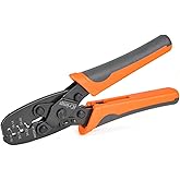 iCrimp Open Barrel Terminal Crimping Tool for Molex Style DELPHI AMP TYCO Deutsch Terminals Crimper, Molex Crimping Tool,24-1