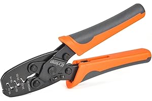 IWISS iCrimp Open Barrel Terminal Crimping Tool for Molex Style DELPHI AMP TYCO Deutsch Terminals Crimper, Molex Crimping Tool,24-14 AWG