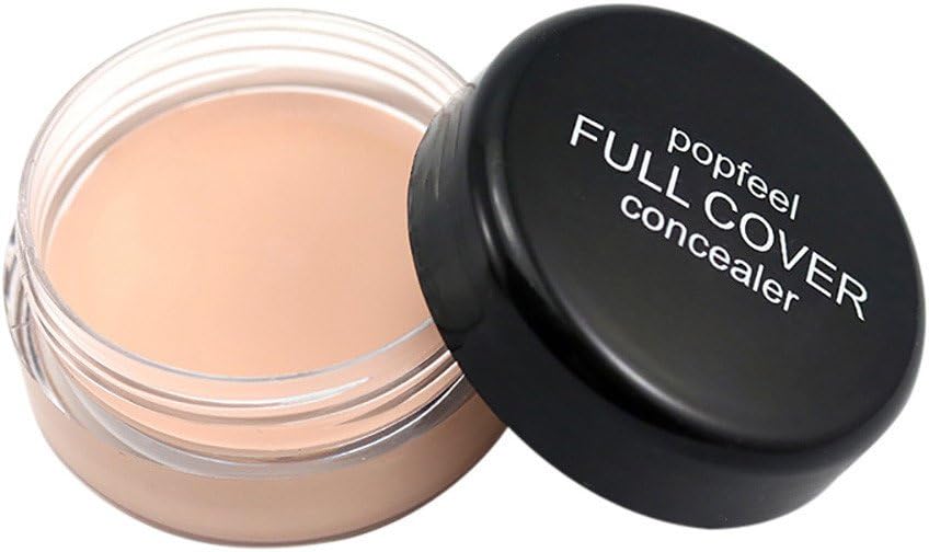 XXYsm 5 Colors Concealer Eye Lips Birthmark Tattoo Full Coverage Face Makeup Concealer Foundation Palette Creamy Moisturizing (A)