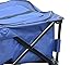 Sunjoy Wheeled Collapsible Beverage Cooler in Blue