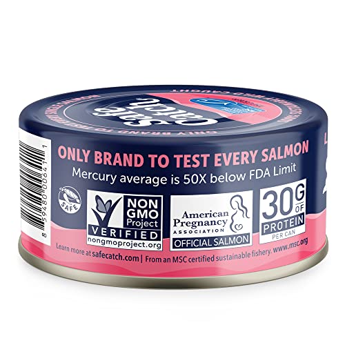 Safe Catch Wild Pink Salmon Canned WildCaught Skinless Boneless Salmon