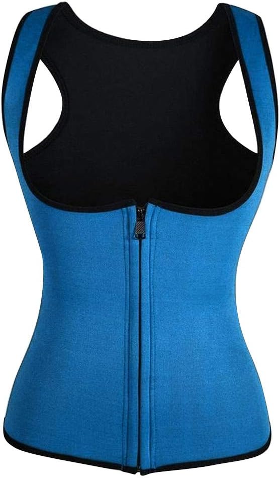 LILICAT Women Waist Trainer Corset Sauna Sweat Vest Weight Loss Slimming Hot Body Shaper Zipper Women Ladies Fitness Corset Sport Body Shaper Vest