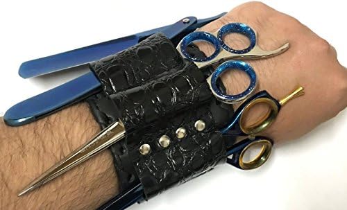 Shears Holder Wrist Band Barber Hair Cutting Scissor Pouch Holster Case Gladius