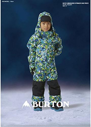 Amazon Burton バートン Boys Minishred Striker One Piece Seaside Stripe 4tsize 目安身長 99 106 5cm つなぎ Snowboard スノーボード パンツ Wear ウエアー Kids キッズ Youth ユース 子供用 男の子 Wear 正規品 Burton バートン セットアップ
