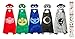 Ricud Kids Masks Costumes 5 Capes and Masks for Catboy Owlette Gekko Romeo Luna Girl