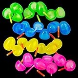 Glow in The Dark Pre-Filled Easter Eggs with 2