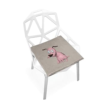 Amazon Com Best Courage The Cowardly Dog Seat Cushion Simple