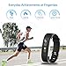 LETSCOM Fitness Tracker HR, Activity Tracker Watch with Heart Rate Monitor, IP67 Waterproof Smart Bracelet with Step Counter, Calorie Counter, Pedometer Watch for Women and Men
