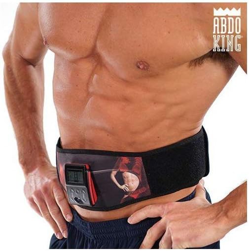 Apolyne Abdo King Electrostimulator Belt, Unisex Adult, Black, One Size