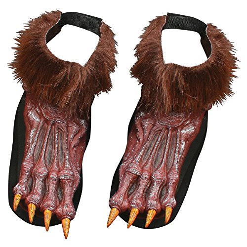 Werewolf Shoe Covers Costume Accessory