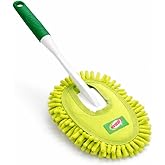 LIBMAN Microfiber Duster for Car Cleaning - Reusable Washable Hand Duster for Furniture, Screens, Shelves, Blinds - Traps Dust &amp; Allergens