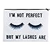 Jom Tokoy Makeup Bag Cartoon printing cosmetic bags pencil case (lashes)