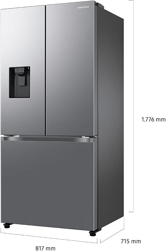 Frigorífico Porta Francesa Sem Gelo 178cm 495L SpaceMax RF50C530ES9/EF