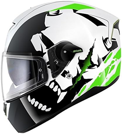 Shark Skwal Instinct White Black Green (M)