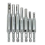 In-tool-home Hex Shank Hinge Centering Drill Bits Woodworking Window Hole Saw 5/64