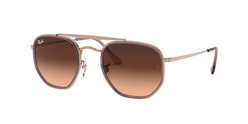 Ray-Ban RB3648M The Marshal II Hexagonal Sunglasses in Oman