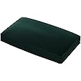 Belffin Velvet Back Cushion for Modular Sofa Rectangle Throw Pillows Soft Back Cushion (Green)
