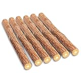 Cat Catnip Toys, Zuoao Catnip Sticks Natural Silver Vine Cat Chew Toy 6-pieces in Pack