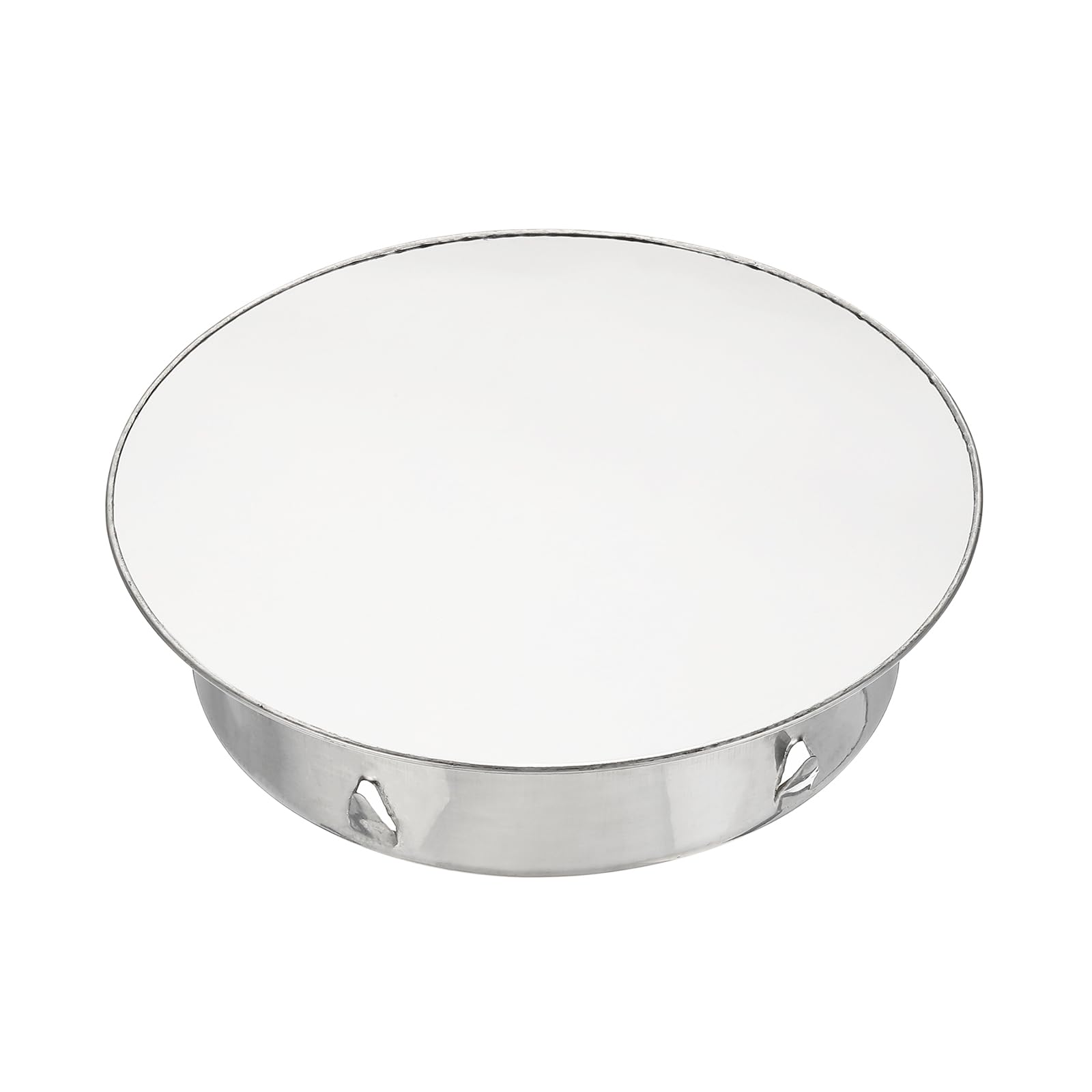 PATIKIL Chimney Hole Cap, 160mm(6.3 Inch) Tightness Adjustable Round Stainless Steel Flue Hole Cover Stove Pipe Cap Pipe Cover for Kitchen Balcony Sewer, Silver Tone