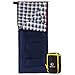 REDCAMP Cotton Flannel Sleeping bags for Camping, 23F/-5C 3-season Warm and Comfortable, Envelope Blue (75