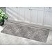 mDesign Non-Slip Microfiber Polyester Rectangular Spa Mat/Bath Rug, Plush Water Absorbent Accent Rug for Bathroom Vanity, Bathtub/Shower, Machine Washable, 60