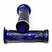 HTTMT XH4067-BLUE-22 WATERCRAFTS Flame Gel Style Grips Blue (7/8 Inches Both Side)