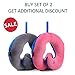 BCOZZY Chin Supporting Travel Neck Pillow - Classic