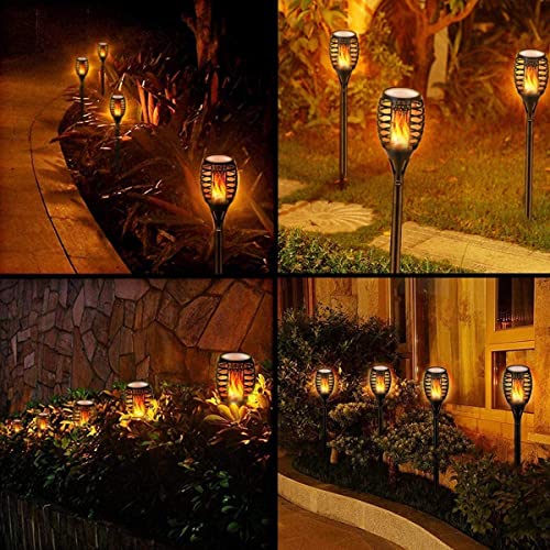 Low Voltage Landscape Torch Lights LUYE Outdoor Wired LED Torches