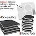 SlipToGrip Furniture Pads - Combo Pack - 24 Pieces 2