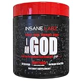 Insane Labz I am God Pre Workout, High Stim Pre