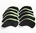 wosofe Golf Iron Covers Set for Club Mens Neoprene Elasticity Portable Selections 10pcs/lot