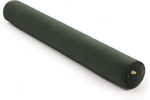 Ailuteie Bolster Pillow for Bed – Long Round Body Pillow for Adults, Cuddle Pillow for Sleeping, Full-Length Support,47 x 7.87 Inches,Jade Green