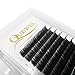 QUEWEL Eyelash Extension Supplies 0.07 C Curl Mix-8-14mm Classic Individual Lash Extensions|Optinal 0.03/0.05/0.07/0.10/0.15/0.20 C/D Single 8-25mm Mix 8-14mm 15-20mm 20-25mm|(0.07 C MIX-8-14mm)