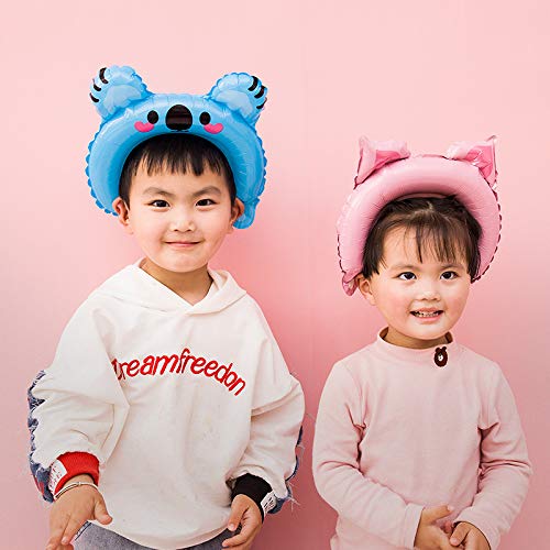 5 Grown+up+Headband+Balloons+Birthday+Decorations