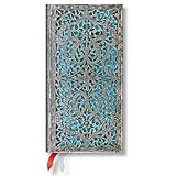 Maya Blue - Paperblanks 2016 Weekly Planner (Slim 3.5 x 7 Horizontal)