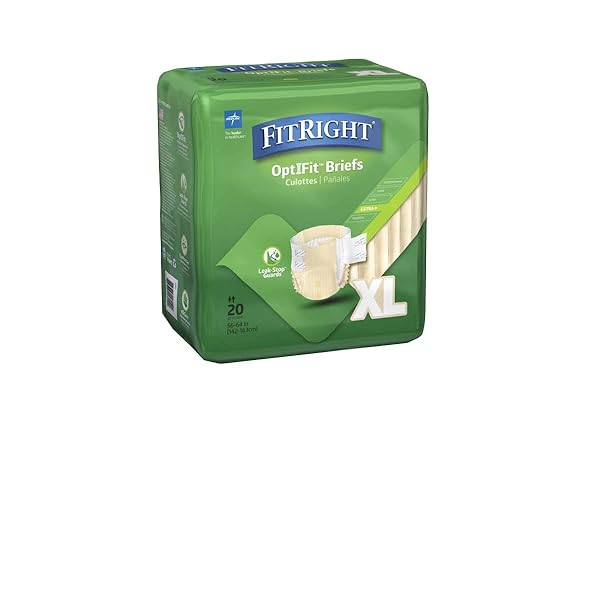 MEDLINE FITPLUSRG BRIEFS FITRIGHT PLUSREG