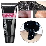 Shouhengda Blackhead Remover Cleaner Purifying Deep Cleansing Acne Black Mud Face Mask Peel-off (#A)