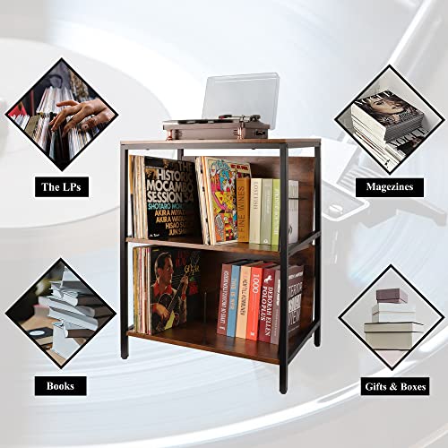 Vinyl Record Storage Record Player Stand VShaped Record Storage Holder