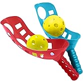 ArtCreativity Sports Scoop Ball Game, Scoop and Toss Game, Includes 2 Scoops & 2 Balls, Outdoor Lawn Game for Girls/Boys/Kids