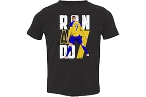 Sheki Apparel Ronaldo 7 Al NASSR Soccer Siuuu Goal Celebration Toddler T-Shirt