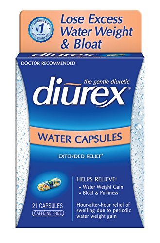 Diurex Water Capsules, 21 Count Capsules (Pack of 3) by Diurex Diurex Water Capsules, 21 Count Capsules (Pack of 3) by Diurex