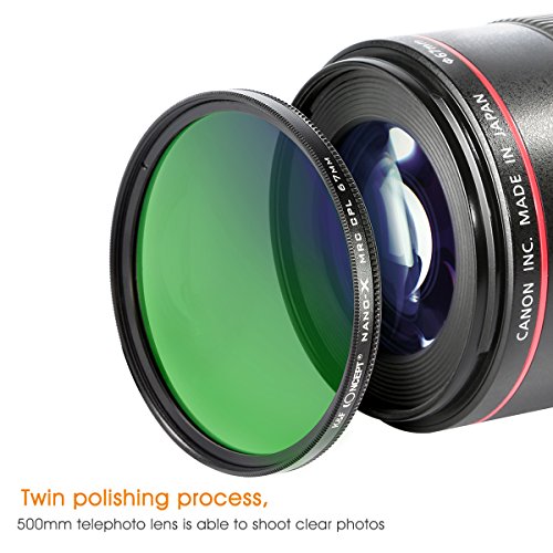 K&F Concept Magnetischer CPL Filter 49-mm-Zirkular-Polfilter Magnetischer Polarisationsfilter HD 28 Multi-Layer… – Bild 8