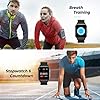 SoundPEATS Smart Watch Fitness Tracker with All Day Heart Rate Monitor Sleep Quality Tracker Call & Message Alert…