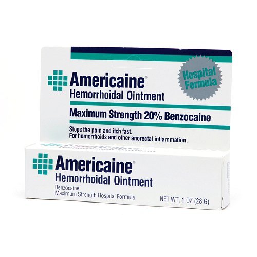 AmericaineHemorrhoidal Ointment, Maximum Strength 1 oz(pack of 2)