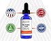Pharma Expert Designed Super Potent Pure Vitamin C Serum Ferulic Acid Hyaluronic Acid Serum, Brightens and Evens Skin Tone Youthful Glow (2oz)
