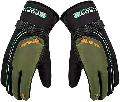 🧤Winter Warm Ski Gloves, Winter Waterproof Anti-Slip Outdoor Sports Warm Thermal Velvet Ski Snow Snowboarding, Cycling